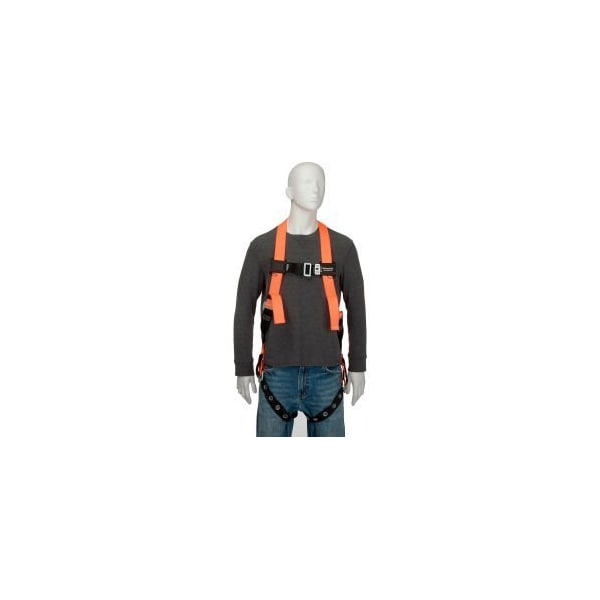 Honeywell North Miller Titan NonStretch Harness, Tongue Buckle Legs, LXL T4500/UAK - main